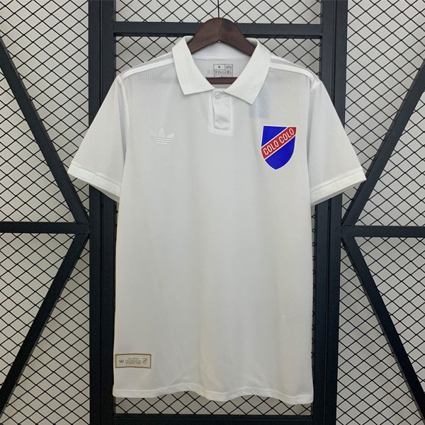 Camiseta Colo Colo 100th Anniversary 2025/26 Blanco 2